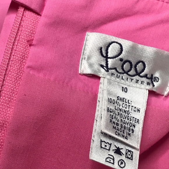 LILLY PULITZER • White Label Pink Skirt • 10 - Picture 2 of 6